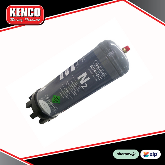 Gas Shock schrader valve Disposable Nitrogen Gas Bottle Only