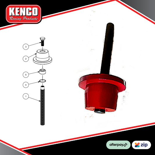 Kenco Racing Swival Spring Ride Height Adjuster | No Spring Bind | 65mm \ 2 1/2" Spring